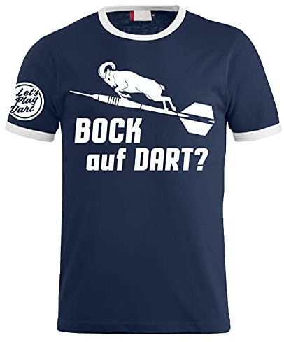 Spaß Kostet Herren Tshirt Bock auf Dart Spruch Grösse S bis 5XL