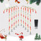 Weihnachts-Zuckerstangen-Weglichter, Weihnachts-Zuckerstangen-Lichter, 66 cm (10 Stück, rot und grün)