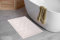 Pasha Home 2er und 1er Pack Badematte 60 x 90 cm Spring Beige/Badteppich aus Baumwolle/weicher Badvorleger rutschfest waschbar/moderner Badvorleger für Badezimmer, Dusche oder Küche