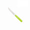Nogent Couteau à steak 11 cm face de coupe dentelée avec manche en bois vert Couteaux