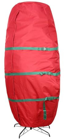Aufrechte Aufbewahrungstasche für Weihnachtsbaum, 210D Oxford Künstlicher Weihnachtsbaum Staubschutz,wasserdicht Weihnachtsbaumhülle Tannenbaum Aufbewahrung mit Kordelzug für Weihnachtsbaum,89*190cm