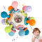 Greifball Baby Spielzeug, Babyrassel, Montessori pädagogisches Lernspielzeug, Babyspielzeug für Babys von 3-36 Monaten