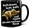 Merrwon Faultier Tasse mit Spruch - 330ml Keramik Kaffeetassen - Lustiger Geschenk für Morgenmuffel und Bürohelden, mikrowellengeeignet spülmaschinenfest