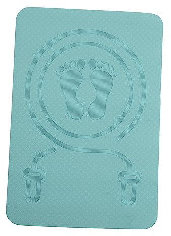 WESIEVYA Tapis De Saut Antidérapant Tpe Matelas De Sport Absorbant Les Chocs Épais Et Insonorisant Pour Exercices à Domicile