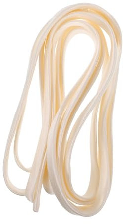 LALAFINA Wedding Dress Sling 2m Long Satin Back Tie for Bridal Gown Comfortable Lacing Back Straps Sash Ribbon for Bride