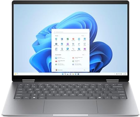HP Envy x360 14-fa0008na 14 2K IPS Touchscreen Ryzen 5-8640HS (up to 4.9 GHz) 16GB LPDDR5 RAM 512GB SSD Integrated Radeon Graphics Windows 11 (Renewed)