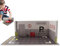 Modello di garage, giocattolo da esposizione per garage | Modelli di garage in scala 1:24 - Garage per esposizione di modelli, scena di parcheggio, garage in miniatura per modelli di auto