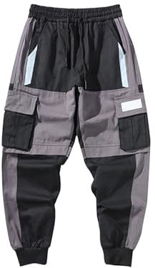 Pantaloni Uomo Cargo Casual Lavoro Baggy Pantaloni Da Camminata Leggero Sportivi Comodo Pantalone Tuta Tattici E Militari Trekking Cargo Pants Estivo Slim Fit Con Tasche Laterali Pantalone Tasconato