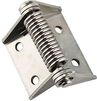 Cerniera con molla di ritorno a chiusura automatica for grandi carichi, 1 pezzo(70mm StainlessSteel)