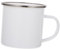 BEBEMOKO Taza de Sublimación Blanca Personalizada Taza de Café Inoxidable Foto Diy Resistente para Uso Casa y Camping