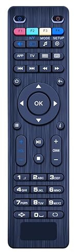 CLVIZCXOM Set Top Box Fernbedienung Kompatibel mit MAG Aura HD SE Receiver | Kompatibel mit 250 254 255 256 257 270 322 324 349 Receiver