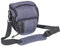 PEDEA DSLR-Kameratasche Fashion mit Displayschutzfolie für Olympus E-M5 Mark II Pen E-PL8 E-PL9 / Canon EOS M50 / Nikon D5600 D7500 / Panasonic G9 G70 G81 GX8 / Fujifilm X-T3 X-T100, Gr. M grau