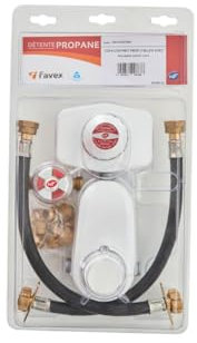 Favex type cof4 coffret complet propane nf avec 1ere et 2eme détente 4kg/h