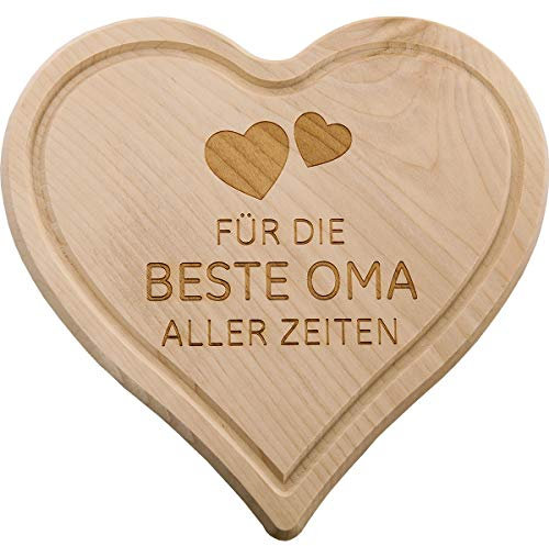 Spruchreif · Frühstücksbrettchen aus Holz · Brotzeitbrett mit Gravur · Geschenk für Familie · Herzbrettchen · Familiengeschenke