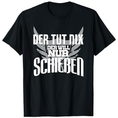 Der Tut Nix Will Nur Schießen Schütze Sportschütze Gewehr T-Shirt