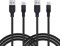 6.6Ft PS3 Controller Charger Cable, 2Pack Long Mini USB Data Sync Transfer Charging Cord Compatible with Playstation 3, PS3 Slim, PS Move Controller