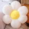 Morbuy Plüsch Kissen Blumenform Sitzkissen Stuhlkissen, Kopfkissen Sitzpolster Sofakissen Stuhl Kissen, Weiche Flauschige Verdickte Bodenkissen Kinderzimmer Dekor (65x65cm,Weiß)