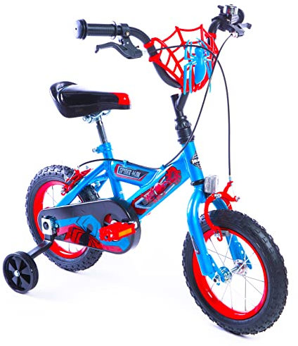 Huffy Jungen Marvel Spiderman 16 Zoll Fahrrad Spider Man Bike, Blau
