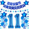 Luftballons 11. geburtstag junge deko blau,Geburtstagsdeko 11 jahre junge,Folienballon 11 Geburtstag Dekoration junge,deko 11. Geburtstag junge Deko blau,geburtstags banner 11 geburtstag deko junge