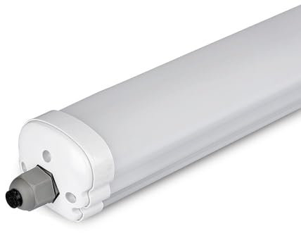 V-TAC Weiße LED-Lichtleisten - Serie G - IP65-48W - 5760 Lumen - 6500K - 150CM