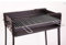 EL ALMACEN DEL PROFESIONAL BARBACOA 40*60 CM PORTATIL DE LEÑA Y CARBON con Soporte para PAELLERA Ideal Camping Y Playa