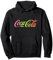 Logo Coca Cola Rainbow Gradient Sweat à Capuche