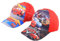 Lightning Kinder Baseball Cap- 2 Stück Cars Baseball Kappe Cartoon Baseballmützen,Lightning Car Outdoor Baseballmütze,Verstellbarer Baumwolle Sonnenhut Cars Baseball Cap für Jungen Mädchen Teenager
