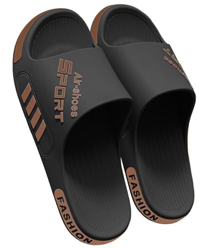 SMIUPIN Chaussures de douche pour la salle de bain, pantoufles pour l'extérieur et l'intérieur, sandales pour la maison