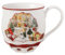 Villeroy & Boch – Toy’s Fantasy mug en relief avec motif de magasin de jouets, mug de Noël, tasse de Noël, tasse à café, tasse hivernale, tasse pour boissons chaudes, porcelaine