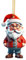 Elch Weihnachtsbaum Anhänger, 2D Acryl Weihnachtsmann Christbaumschmuck, Buchstaben Weihnachtsbaumschmuck Acryl, Weihnachten Deko Geschenk, Spaß Weihnachtsanhänger Deko, Auto Weihnachtsschmuck(1-F)
