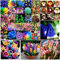 Portal Cool 50 x Purple Pomodori: Semi Hortensie Orchid Garden Ideal Vaso Raro Fiore Pianta Zierpflanze Vari