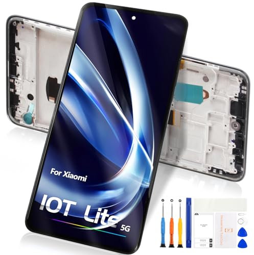 Pantalla LCD para Xiaomi Mi 10T Lite 5G – Pantalla de repuesto para Xiaomi Mi 10T Lite 5G Pantalla LCD Touch Screen para Mi10T Lite M2007J17G LCD Digitalizador Montaje con marco