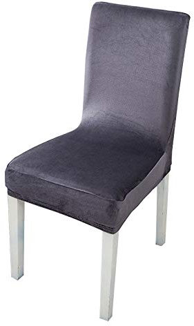 CHAASDEOM Flexibler Stuhl. 5PCS Verdickte Elastische Stuhl Set Einfache Hotel Halb-Paket Halb-Stuhl Set Restaurant Hause Stuhl Set(5)