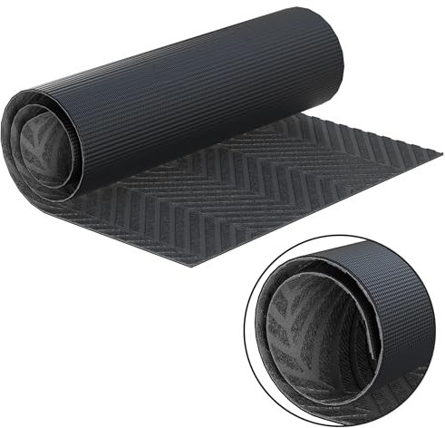 MEGAROOM Fußmatte - Langlebige, rutschfeste Türmatte für innen und außen, Schmutzfangmatte mit Gummirücken, Willkommensmatte für den Eingangsbereich in verschiedenen Größen (dunkelgrau, 40x60cm)