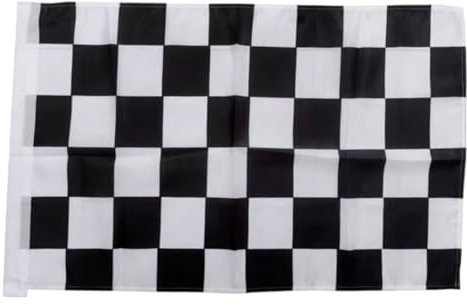 Parliky Bandiera Di Partenza Bandiera A Scacchi Per Decorazioni Auto Eventi Sportivi E Celebrazioni