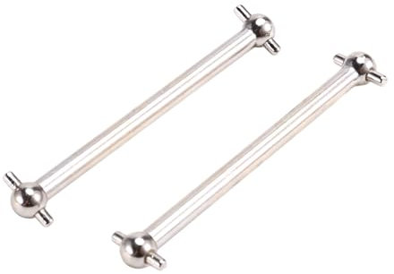 Vocdikficy 2 STÜCKE Metall Hinterrad-Antriebsknochen Antriebswelle Fernbedienung Autos Zubehör für HBX 16889 1/16 RC Auto Fahrzeuge Ersatzteile