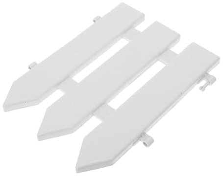 LABRIMP Weihnachtsbaum Zaun Dekoration Abnehmbarer Weißer Kunststoffzaun für Weihnachtsbaum Festliche Umrandung für Künstliche Bäume für Weihnachtsfeiern und Stimmungsvolle Dekoration