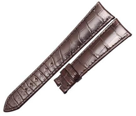 VDFNGFD Kompatibel mit ROLEX CELLINI 50525 ALLIGATORLEDER-UHRENARMBAND