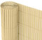 Ribelli Écran de confidentialité en PVC, Pare-Brise, Protection pour Balcon, Couleur:Bambou, Longueur :3 mètres, Altitude:140 cm