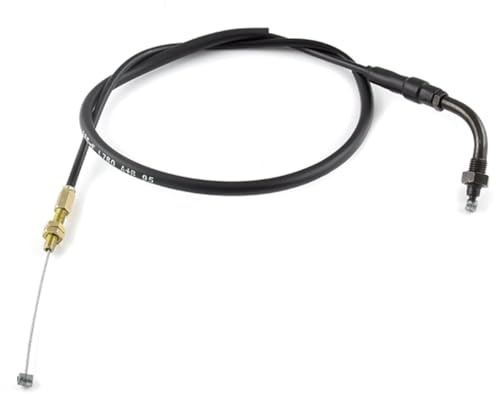 Throttle Cable compatible with Dafier DFE125-8A, compatible with Kiden Aries 125 KD125-J, compatible with Lexmoto Isca 125 SK125-L/Street 125 DFE125-8A, compatible with Zennco Bullet DFE125-8A