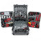 GrecoShop SET CASSETTA ATTREZZI CHIAVI A TROLLEY COMPLETA DI 186 PEZZI PROFESSIONAL
