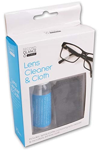 30ml Lens Spray Cleaner & Microfiber Cloth Set - Clean Optical Lenses Camera Glasses Sunglasses
