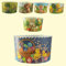Backform 5er Set für Osterkuchen Kindermotive H-8,5 cm, D-13cm, Panettone