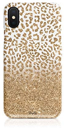 Tirita Hard Case Cover Compatible with iPhone 7/8 / SE 2020 / SE 2022 PRINTED GLITTER, NOT REAL GLITTER Animal Print Snake Ombre Glitter Leopard Skin