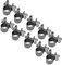 10PCS Schlauchklemme, Kraftstoffschlauchklemmen aus Edelstahl Rohrschellen Befestigungselement Schlauchklemme Für Luftschlauch Wasserrohr Kraftstoffschlauch Silikonschlauch (6-8mm)