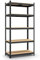 Panorama24 Lagerregal Anthrazit belastbar bis 875kg - Maße: 200 x 120 x 50 cm, Regal Kellerregal Steckregal Werkstattregal Schwerlastregal