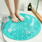RHP Badematte Antirutschmatte Dusche Duschmatte rutschfest,Duschwanneneinlage mit Saugnäpfe & Ablauf Loch,Duscheinlage Komfort Massage Duschunterlage Bad Kicherheits Antibakteriell PVC Rund - Grün