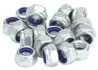 M5 (5mm) Nyloc Nut (Type-T) A2 Stainless Steel (Pack of 20)
