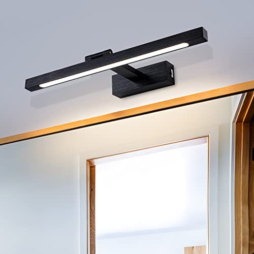 TYhogar LED Badezimmer Spiegellampe 40cm 8W, 270° Drehbar, 3 Farbtemperatur Einstellungen, IP44 Schminklicht 3000K/4500K/6000K