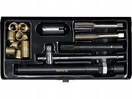 YATO Gewindeschneidwerkzeugsatz Zündkerze YT-17581 10, 15mm